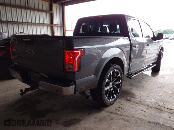 2015 Ford F-150 XL with VIN 1FTEW1CP9FKE38337, listed as a IAAI auction lot 42197333 with 308,578 mi miles and . Bid and sale history available at DreamBid. Image 4.