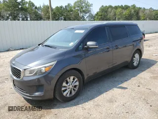 2016 Kia Sedona LX with VIN KNDMB5C15G6092159, listed as a Copart auction lot 67584274 with 143,102 mi miles and Salvage Title. Bid and sale history available at carsss.com. Image 1.