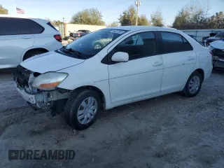 2008 Toyota Yaris with VIN JTDBT923881273754, listed as a Copart auction lot 46037305 with 123,723 mi miles and Salvage Title. Bid and sale history available at carsss.com. Image 1.