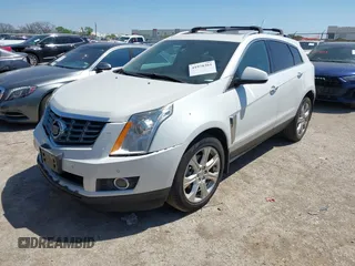 2014 Cadillac SRX Performance Collection with VIN 3GYFNFE35ES582897, listed as a IAAI auction lot 41978361 with 144,116 mi miles and . Bid and sale history available at DreamBid. Image 2.