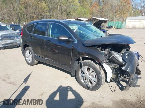 2013 Honda CR-V EX-L with VIN 5J6RM3H71DL048684, listed as a IAAI auction lot 41990461 with 81,273 mi miles and . Bid and sale history available at DreamBid. Image 1.