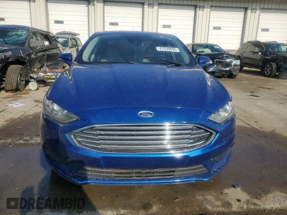2018 Ford Fusion SE with VIN 3FA6P0H77JR188708, listed as a Copart auction lot 47030095 with 141,050 mi miles and Salvage Title. Bid and sale history available at DreamBid. Image 5.