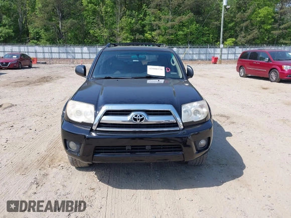 2007 Toyota 4Runner SR5 with VIN JTEZU14R978069108, listed as a IAAI auction lot 42080550 with 188,589 mi miles. Bid and sale history available at carsss.com. Image 6.