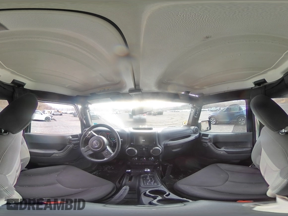 2017 Jeep Wrangler Sport with VIN 1C4AJWAG8HL569835, listed as a Copart auction lot 52822585 with 46,023 mi miles and Salvage Title. Bid and sale history available at DreamBid. Image 13.