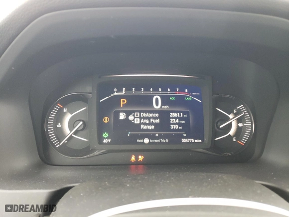 2024 Honda Passport TrailSport with VIN 5FNYF8H65RB013723, listed as a Copart auction lot 78754224 with 4,775 mi miles and Salvage Title. Bid and sale history available at carsss.com. Image 9.