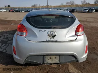 2016 Hyundai Veloster with VIN KMHTC6AD6GU262838, listed as a Copart auction lot 47224855 with 106,459 mi miles and Salvage Title. Bid and sale history available at carsss.com. Image 6.
