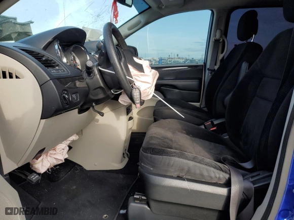 2019 Dodge Grand Caravan SE with VIN 2C4RDGBG7KR501992, listed as a Copart auction lot 45899965 with 0 mi miles and Salvage Title. Bid and sale history available at carsss.com. Image 7.