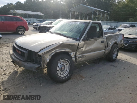 1998 GMC Sonoma z VIN 1GTCS1444WK508883, wystawiony jako Copart lot #76282634 z przebiegiem 87 110 mil mil oraz Szkoda całkowita • Salvage title. Historia ofert i sprzedaży dostępna na DreamBid. Obrazek 1.