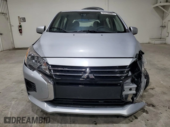 2024 Mitsubishi Mirage ES z VIN ML32AUHJ2RH010024, wystawiony jako Copart lot #59907215 z przebiegiem 29 712 mil mil oraz Szkoda całkowita • Salvage title. Historia ofert i sprzedaży dostępna na DreamBid. Obrazek 5.