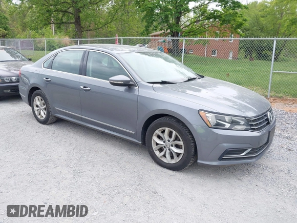 2016 Volkswagen Passat 1.8T S with VIN 1VWAT7A39GC032948, listed as a IAAI auction lot 42127599 with 177,407 mi miles. Bid and sale history available at carsss.com. Image 1.