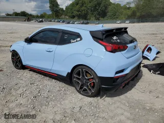 2019 Hyundai Veloster N with VIN KMHT36AHXKU002051, listed as a Copart auction lot 69142764 with 82,437 mi miles and Salvage Title. Bid and sale history available at carsss.com. Image 2.
