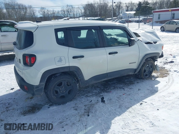 2021 Jeep Renegade Jeepster with VIN ZACNJDABXMPN11013, listed as a IAAI auction lot 41394498 with 56,035 mi miles and . Bid and sale history available at DreamBid. Image 4.