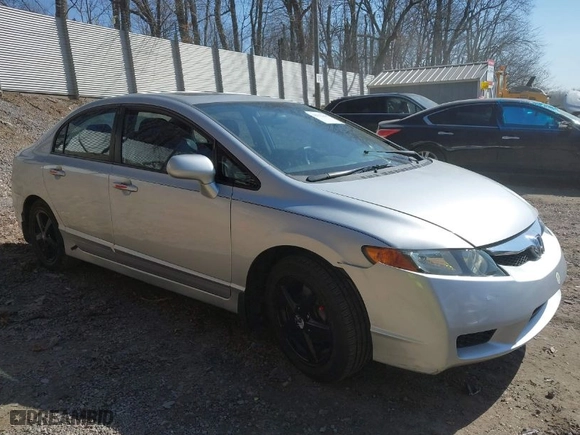 2010 Honda Civic Sdn EX with VIN 19XFA1F84AE035594, listed as a IAAI auction lot 41752445 with 173,264 mi miles. Bid and sale history available at carsss.com. Image 1.