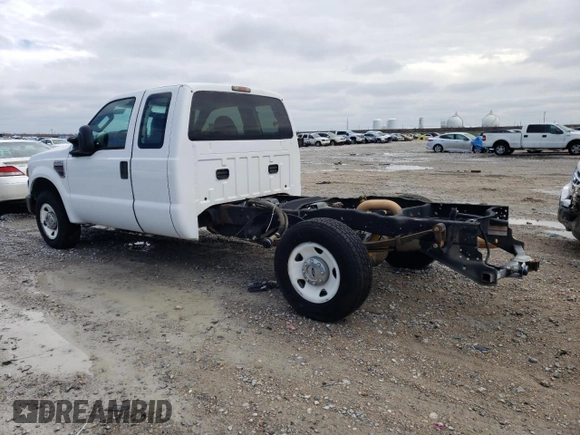 2008 Ford Super Duty F-250 SRW XL with VIN 1FTSX20RX8EB43129, listed as a Copart auction lot 41596075 with 222,514 mi miles and Clean Title. Bid and sale history available at carsss.com. Image 2.