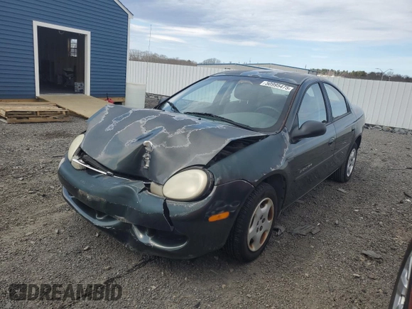 2001 Dodge Neon Highline with VIN 1B3ES46C51D179625, listed as a Copart auction lot 50995475 with 31,622 mi miles and Clean Title. Bid and sale history available at carsss.com. Image 1.