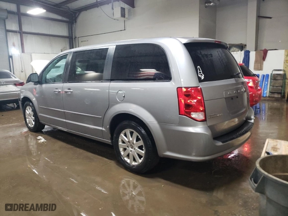 2015 Dodge Grand Caravan American Value Pkg with VIN 2C4RDGBG7FR586953, listed as a Copart auction lot 46995225 with 136,512 mi miles and Salvage Title. Bid and sale history available at carsss.com. Image 2.