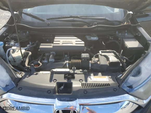 2017 Honda CR-V EX-L with VIN 7FARW1H85HE001670, listed as a Copart auction lot 49678065 with 77,958 mi miles and Salvage Title. Bid and sale history available at carsss.com. Image 12.