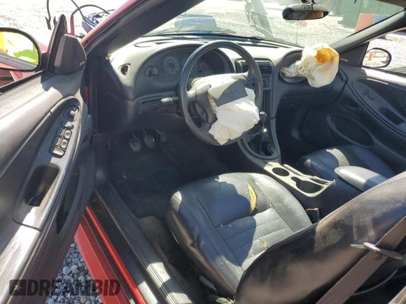 2002 Ford Mustang GT Deluxe z VIN 1FAFP45X62F237388, wystawiony jako Copart lot #50299965 z przebiegiem Nie podano mil oraz Szkoda całkowita • Salvage title. Historia ofert i sprzedaży dostępna na DreamBid. Obrazek 8.