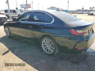 2024 BMW 3 Series 330i with VIN 3MW69FF06R8E43540, listed as a Copart auction lot 46047695 with 8,352 mi miles and Salvage Title. Bid and sale history available at carsss.com. Image 2.