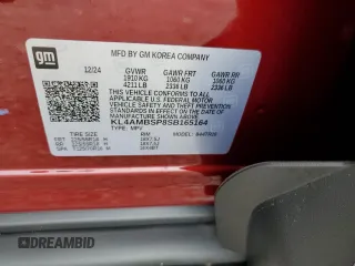 2025 Buick Encore GX Preferred z VIN KL4AMBSP8SB165164, wystawiony jako Copart lot #56245955 z przebiegiem 238 mil mil oraz Szkoda całkowita • Salvage title. Historia ofert i sprzedaży dostępna na DreamBid. Obrazek 14.