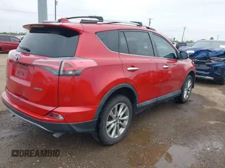 2017 Toyota RAV4 Limited with VIN 2T3YFREVXHW395998, listed as a IAAI auction lot 41579053 with 99,858 mi miles. Bid and sale history available at carsss.com. Image 4.