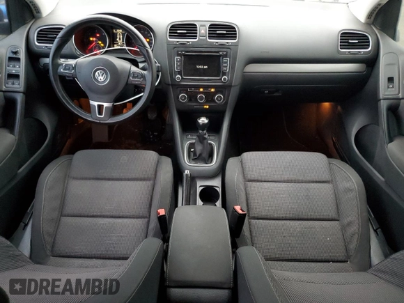 2012 Volkswagen Golf TDI with VIN WVWNM7AJ0CW151741, listed as a Copart auction lot 86018434 with 124,794 mi miles and Clean title. Bid and sale history available at DreamBid. Image 8.
