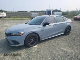 2023 Honda Civic Si z VIN 2HGFE1E59PH080766, wystawiony jako Copart lot #60250105 z przebiegiem 45 272 mil mil oraz Szkoda całkowita • Salvage title. Historia ofert i sprzedaży dostępna na DreamBid. Obrazek 1.