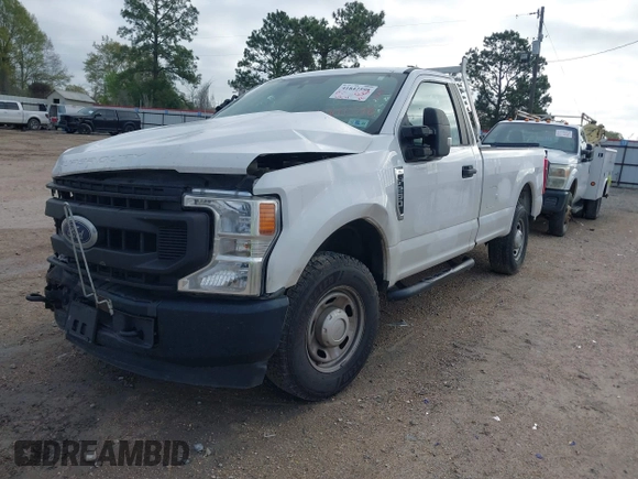 2020 Ford F-250 XL with VIN 1FTBF2A62LED60240, listed as a IAAI auction lot 41842598 with 209,249 mi miles and . Bid and sale history available at DreamBid. Image 2.