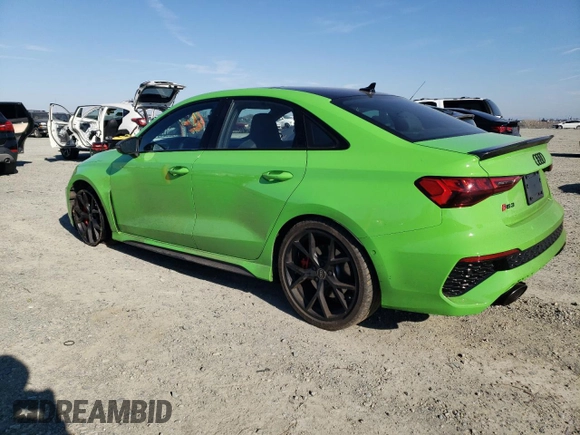 2024 Audi RS 3 z VIN WUAG4DGY8RA911239, wystawiony jako Copart lot #42005625 z przebiegiem 11 196 mil mil oraz Szkoda całkowita • Salvage title. Historia ofert i sprzedaży dostępna na DreamBid. Obrazek 2.