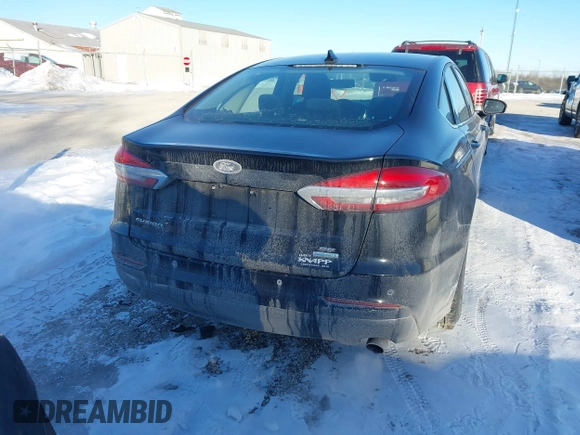 2019 Ford Fusion SE with VIN 3FA6P0HD6KR282490, listed as a IAAI auction lot 41379092 with 46,069 mi miles. Bid and sale history available at carsss.com. Image 17.