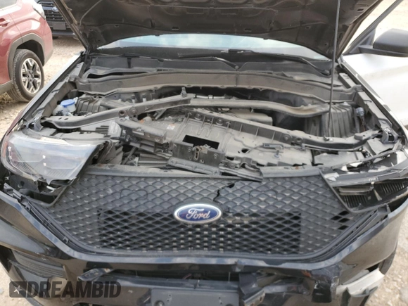 2021 Ford Police Interceptor Utility z VIN 1FM5K8AB9MGB99444, wystawiony jako Copart lot #54184865 z przebiegiem 77 604 mil mil oraz Szkody całkowita. Historia ofert i sprzedaży dostępna na DreamBid. Obrazek 12.