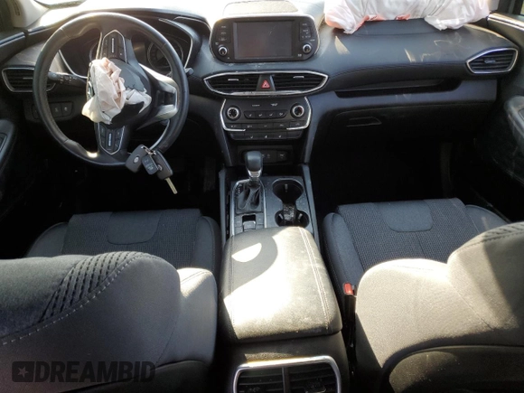 2020 Hyundai Santa Fe Essential with VIN 5NMS2CAD3LH225717, listed as a Copart auction lot 46838885 with 0 mi miles and Salvage Title. Bid and sale history available at carsss.com. Image 8.