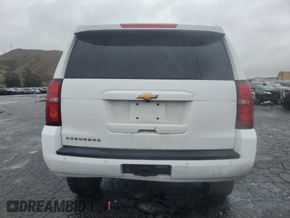 2019 Chevrolet Suburban LT with VIN 1GNSKHKC5KR315150, listed as a Copart auction lot 45369895 with 47,181 mi miles and Salvage Title. Bid and sale history available at DreamBid. Image 6.