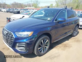 2021 Audi Q5 Premium Plus with VIN WA1BAAFY9M2025847, listed as a IAAI auction lot 42094549 with 101,517 mi miles and . Bid and sale history available at DreamBid. Image 2.
