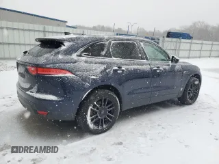2018 Jaguar F-Pace 20d Premium with VIN SADCJ2FNXJA257904, listed as a Copart auction lot 44192345 with 88,926 mi miles and Salvage Title. Bid and sale history available at DreamBid. Image 3.
