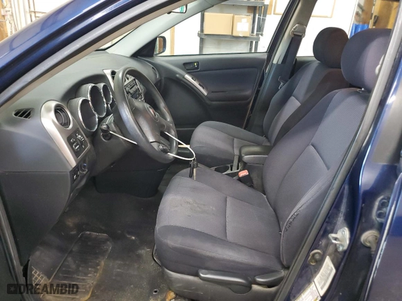 2005 Pontiac Vibe with VIN 5Y2SM638X5Z453112, listed as a Copart auction lot 48654165 with 234,759 mi miles and Salvage Title. Bid and sale history available at carsss.com. Image 7.