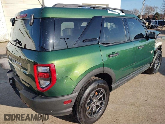 2023 Ford Bronco Sport Big Bend with VIN 3FMCR9B65PRE28791, listed as a IAAI auction lot 42574516 with 2,631 mi miles and . Bid and sale history available at DreamBid. Image 4.