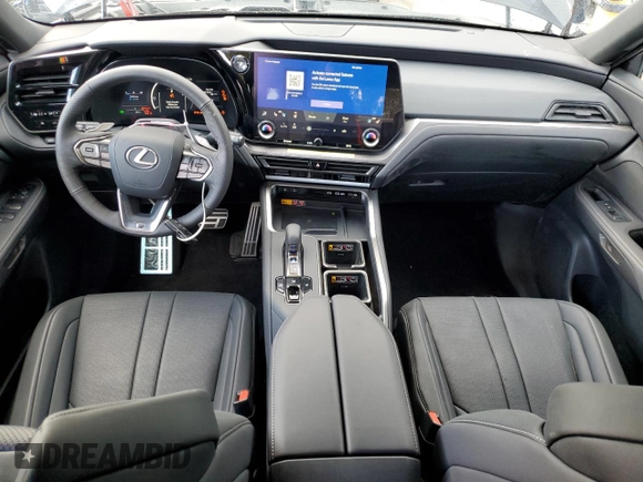 2024 Lexus TX 500h F Sport Premium z VIN 5TDABAB67RS005714, wystawiony jako Copart lot #48547155 z przebiegiem 811 mil mil oraz Szkoda całkowita • Salvage title. Historia ofert i sprzedaży dostępna na DreamBid. Obrazek 8.