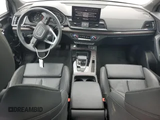 2023 Audi Q5 Sportback S line Premium with VIN WA14AAFY8P2074065, listed as a Copart auction lot 56874145 with 16,659 mi miles and Salvage title. Bid and sale history available at DreamBid. Image 8.