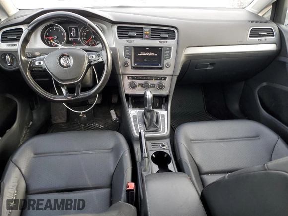2017 Volkswagen Golf SportWagen SE with VIN 3VWC17AU1HM509704, listed as a Copart auction lot 83662574 with 176,875 mi miles and Salvage Title. Bid and sale history available at carsss.com. Image 8.