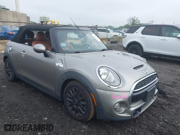 2016 MINI Convertible S z VIN WMWWG9C53G3A91095, wystawiony jako IAAI lot #42283353 z przebiegiem Nie podano mil oraz . Historia ofert i sprzedaży dostępna na DreamBid. Obrazek 1.