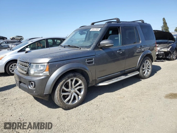 2016 Land Rover LR4 HSE с VIN SALAG2V69GA839831, выставлен на аукционе Copart как лот 58447005 с пробегом 93 453 миль миль и Чистый • Clean title. История ставок и продаж доступна на DreamBid. Изображение 1.