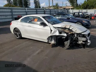 2014 BMW 4 Series 428i xDrive with VIN WBA3T1C58EPS98682, listed as a Copart auction lot 86609314 with 91,932 mi miles and Salvage Title. Bid and sale history available at carsss.com. Image 4.