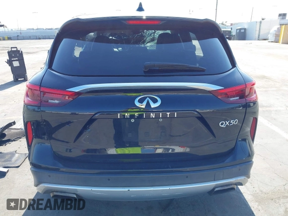 2019 Infiniti QX50 Essential with VIN 3PCAJ5M16KF116275, listed as a IAAI auction lot 42421203 with 109,260 mi miles and . Bid and sale history available at DreamBid. Image 16.