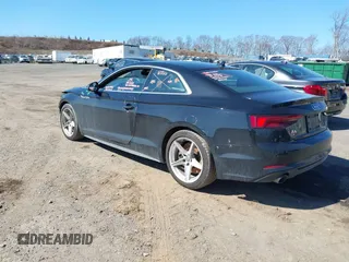 2019 Audi A5 Premium Plus with VIN WAUTNAF54KA026957, listed as a IAAI auction lot 41744015 with 94,506 mi miles and . Bid and sale history available at DreamBid. Image 3.