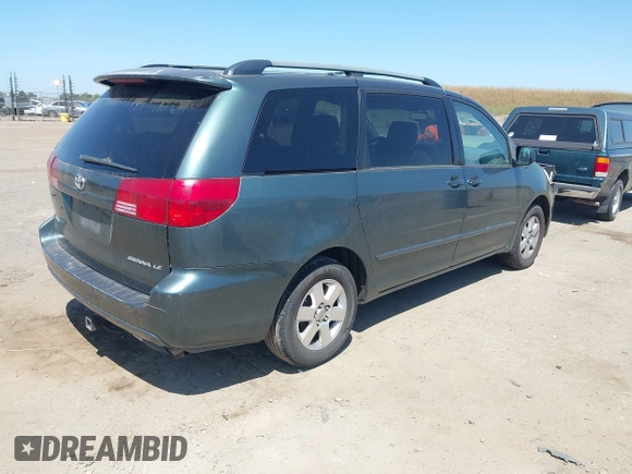 2004 Toyota Sienna CE with VIN 5TDZA23C44S205166, listed as a IAAI auction lot 42192980 with 228,873 mi miles. Bid and sale history available at carsss.com. Image 4.