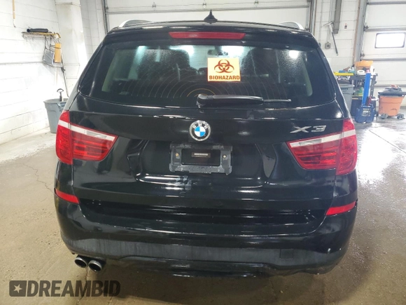 2017 BMW X3 xDrive28i with VIN 5UXWX9C30H0W70206, listed as a Copart auction lot 48616615 with 147,545 mi miles and Clean Title. Bid and sale history available at DreamBid. Image 6.