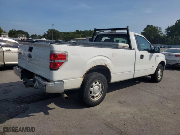 2012 Ford F-150 XL with VIN 1FTNF1CTXCKE10362, listed as a Copart auction lot 68210924 with 193,006 mi miles and Salvage Title. Bid and sale history available at carsss.com. Image 3.