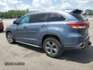 2019 Toyota Highlander Hybrid Limited with VIN 5TDDGRFHXKS067526, listed as a Copart auction lot 55407645 with 48,699 mi miles and Salvage title. Bid and sale history available at DreamBid. Image 2.