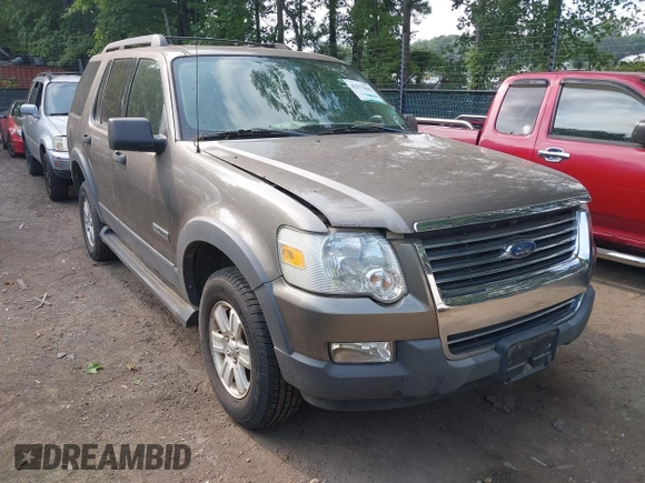 2006 Ford Explorer XLT with VIN 1FMEU73E26UA23609, listed as a IAAI auction lot 42577068 with 211,357 mi miles and . Bid and sale history available at DreamBid. Image 1.